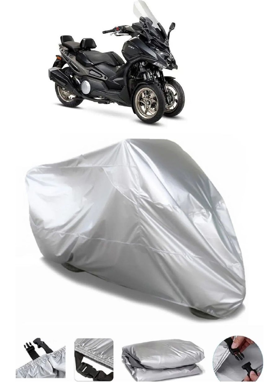 Breen Kymco Cv3 Grey Waterproof Motorcycle Canvas Premium  - Image 1