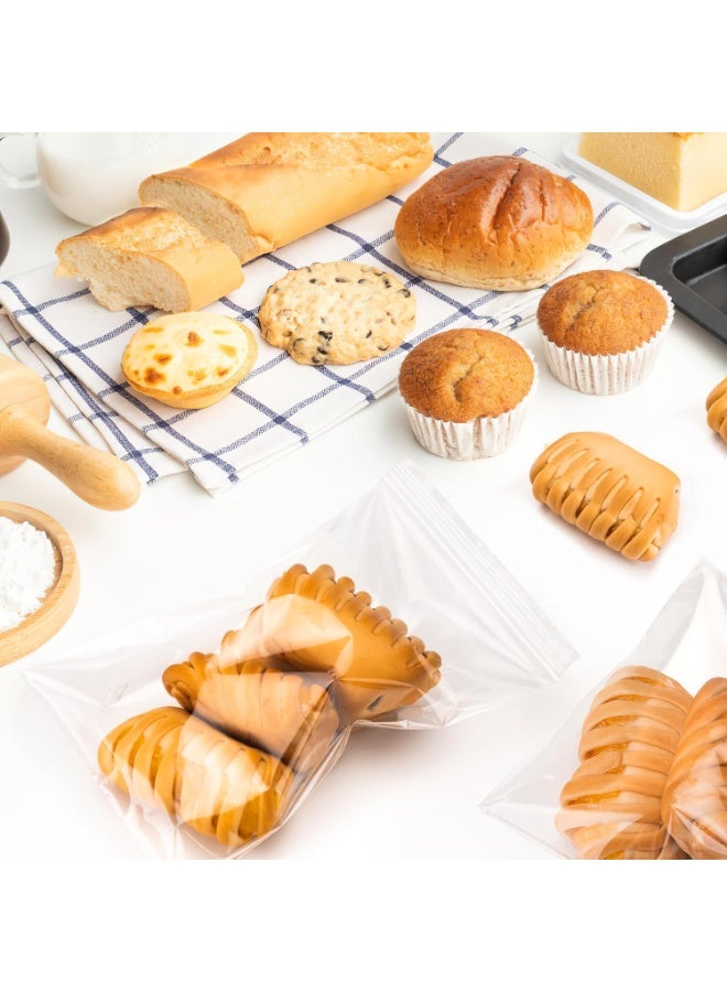 نيونيكس 100 قطعة ، حقيبة بسحاب بلاستيكية سميكة شفافة مقاس 14 × 20 سم ، حقيبة تخزين بسمك 3 مل قابلة لإعادة الإغلاق للأغذية والمجوهرات والأشياء الصغيرة وتغليف المنتجات واستخدام السفر. - Image 2