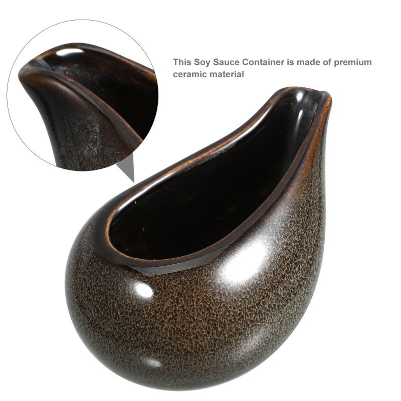 Ceramic Sauce Pitcher Creamer Gravy Boat Dressing Serving Pitcher Pouring Dressing Jug - Image 3