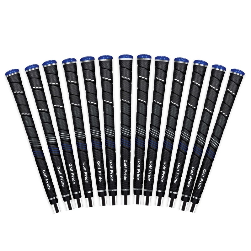 Golf Pride CP2 Wrap Golf Club Grip - Classic Wrap Grip with High-Tack Soft Rubber for Comfort & Control - Less Tension & More Power with Plus4 Technology - Midsize - 13 Pack - Image 1