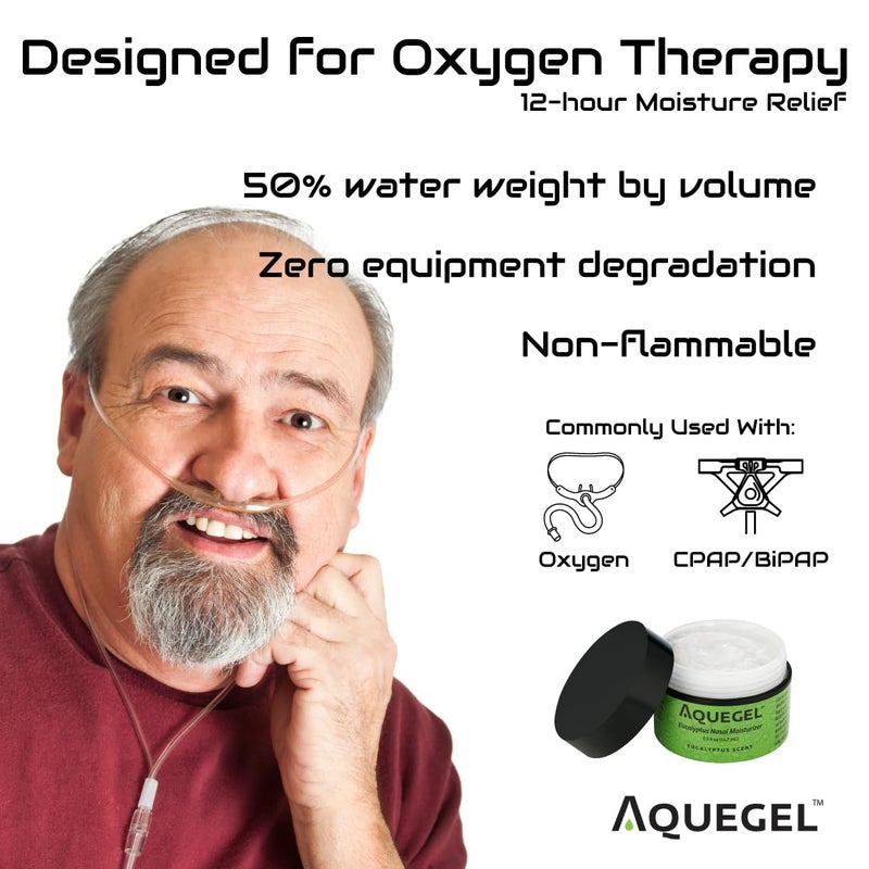 Aquegel جل ترطيب الأنف أكيجيل يوكاليبتوس 12 ساعة لتخفيف جفاف الأنف قائم على الماء - Image 3
