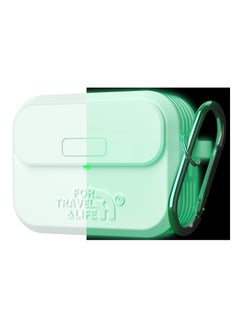 Headphone Protective Cover, Compatible with AirPods Pro 2nd/1st Generation Case Cover, Rugged Military Grade Protective Cover, with Apple AirPods Pro 2022/2019 Charging Case (Nightglow Clear)