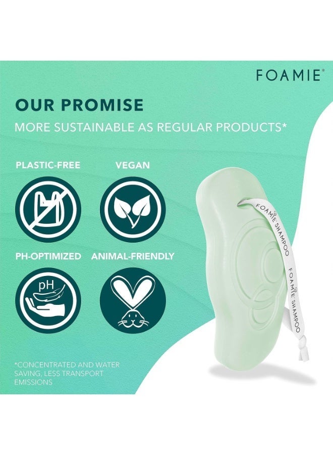 FOAMIE Aloe Vera Shampoo Bar for Dry Hair - Image 4