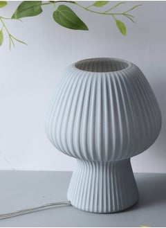 Sharpdo Tulip Table Lamp,3 Color Dimmable Modes  Glass Bedside Table Lamp, Night Lamps, Cute Small Nightstand Desk lamp for Home Decor, Study, Living, Bedroom, Gift，Bulb Included (D15cm*H19cm)  - Image 1