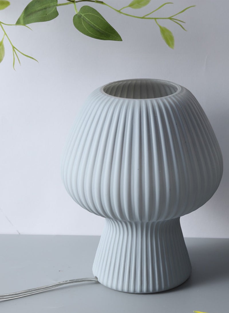 Sharpdo Tulip Table Lamp,3 Color Dimmable Modes  Glass Bedside Table Lamp, Night Lamps, Cute Small Nightstand Desk lamp for Home Decor, Study, Living, Bedroom, Gift，Bulb Included (D15cm*H19cm) - Image 1