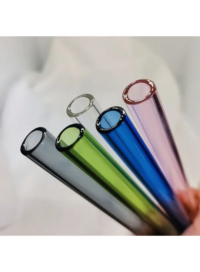 5 Colorful Borosilicate Glass Tubes 12mm Diameter 101 6mm For DIY Art Jewelry Making - Image 5