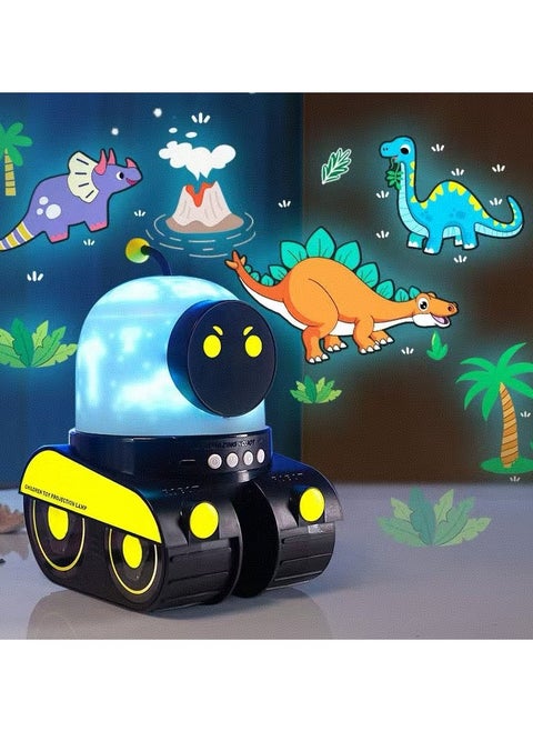 Rotating Three in One Supernova Theme Story Projector Starry Night Toy Car USB Atmosphere Light