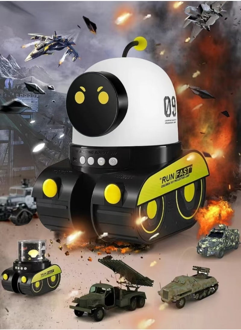 Onefire - Rotating Three in One Supernova Theme Story Projector Starry Night Toy Car USB Atmosphere Light - Image 1