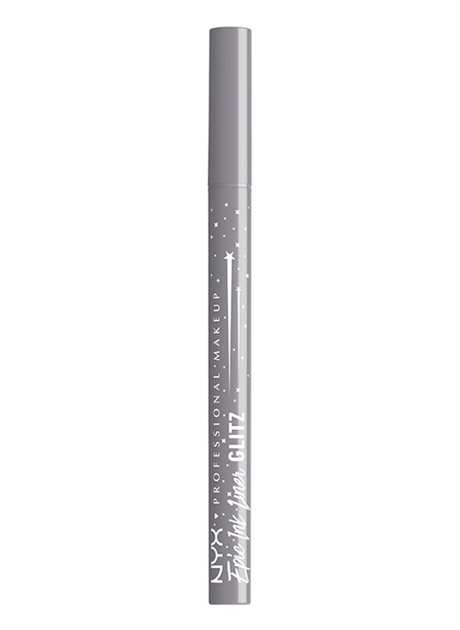 NYX PROFESSIONAL MAKEUP Epic Ink Glitz Metallic Liquid Eyeliner 24HR wear Waterproof Flake-proof Flashy Flare  - Image 3