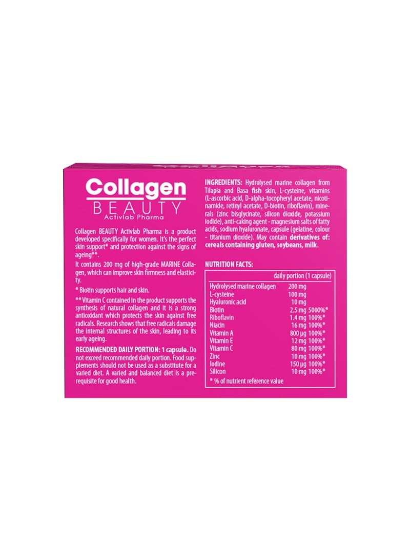 Activlab Pharma Collagen Beauty Capsules, 30 capsules - Image 3