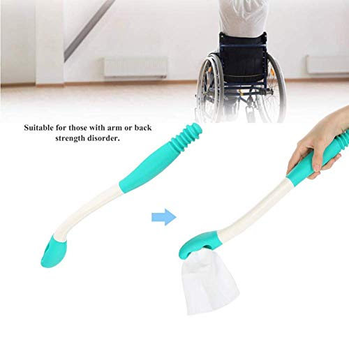 DPOWERFUL Self-Assist Toilet Mobility Aid Self Wipe Assist Tissue Holder Tool Long Reach Toilet Tissue Grip Motion Assistance Supplies 2 Pack - Image 4