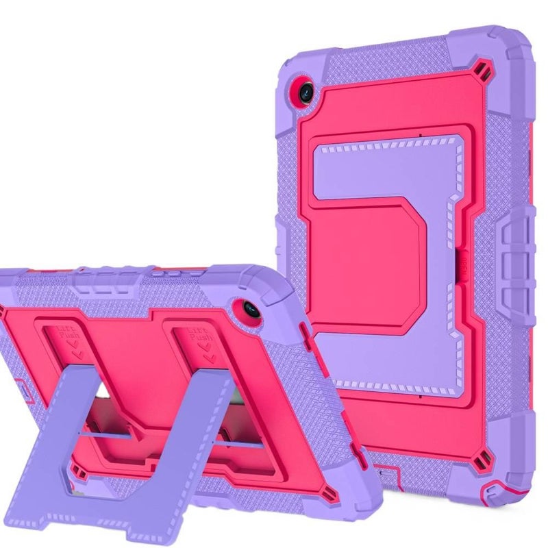 DGG Purple iPad Case Compatible with Multiple iPad Models with Pencil Holder - Image 1