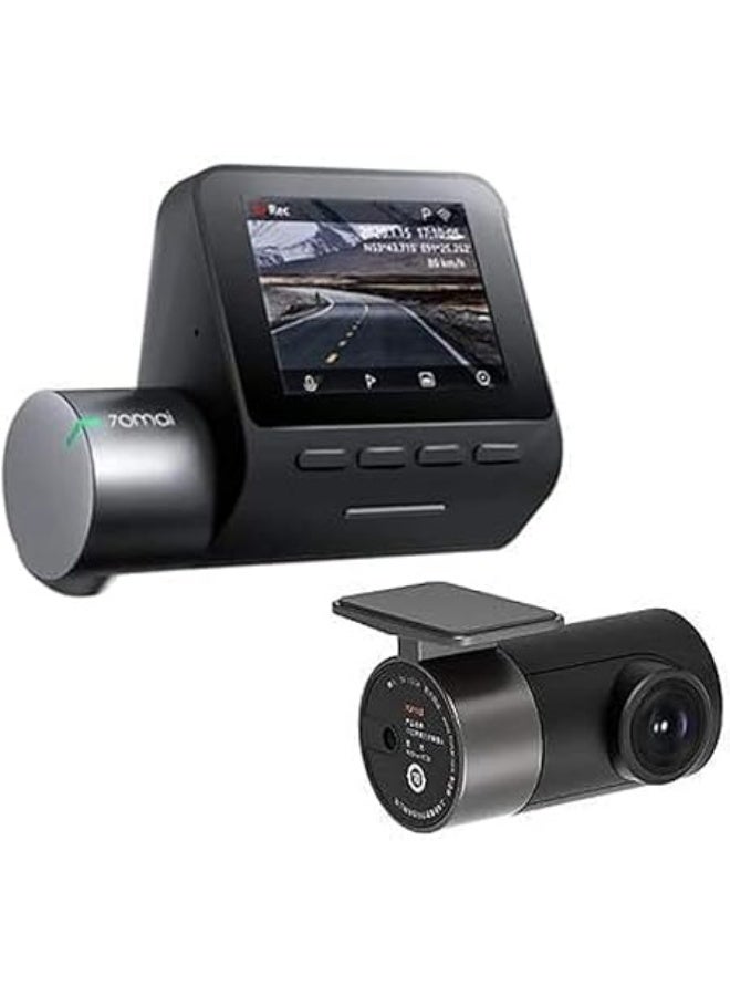 70Mai Smart Dash Cam Pro Plus Sets A500S 5Mp Resolution/Free Wifi / 24Hours Parking Monitor / 140 Degree Wide View Angle/Dual Video Recording