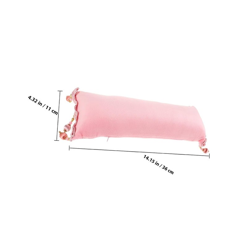 TEHAUX Nail Cushion Hand Rest Manicure Hand Pillow Soft Velvet Detachable Sponge Arm Rest for Nail Art for Professional Salon and Home Use - Image 2