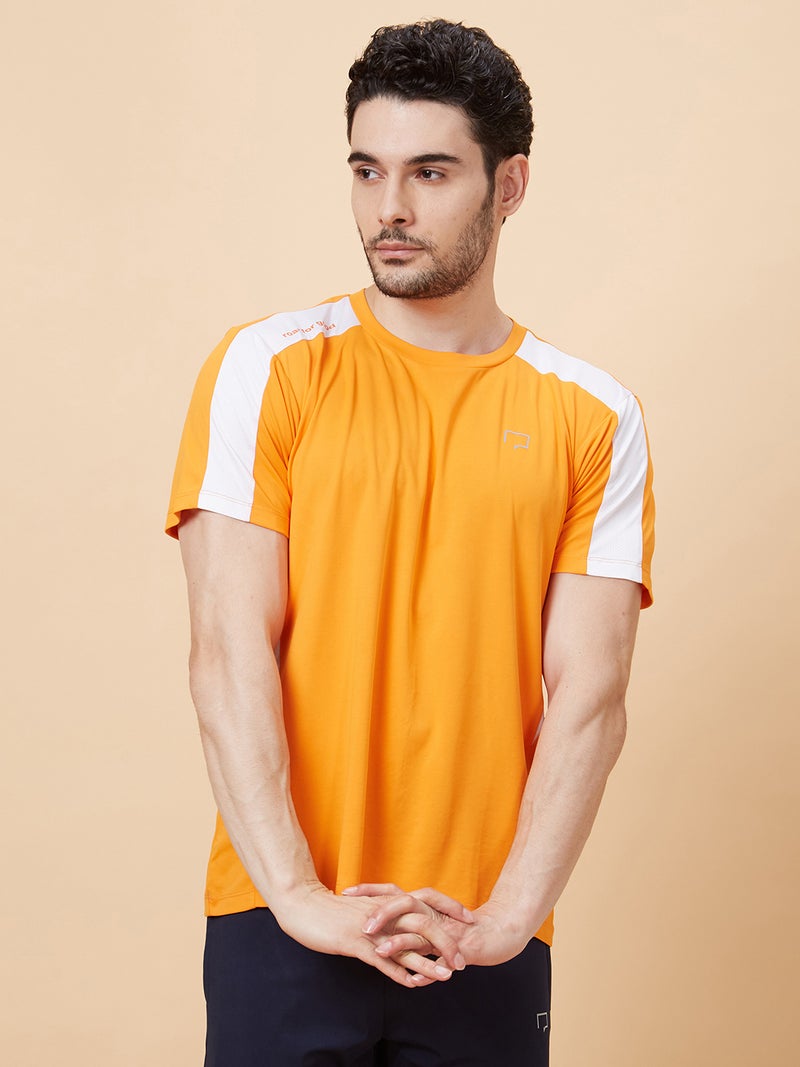 ROAR FOR GOOD Men's Quick Dry Sports T-Shirt | Breathable Lightweight Round Neck Activewear Tee for Gym, Running & Workout | Moisture Wicking Half Sleeve Athletic Shirt - Image 2