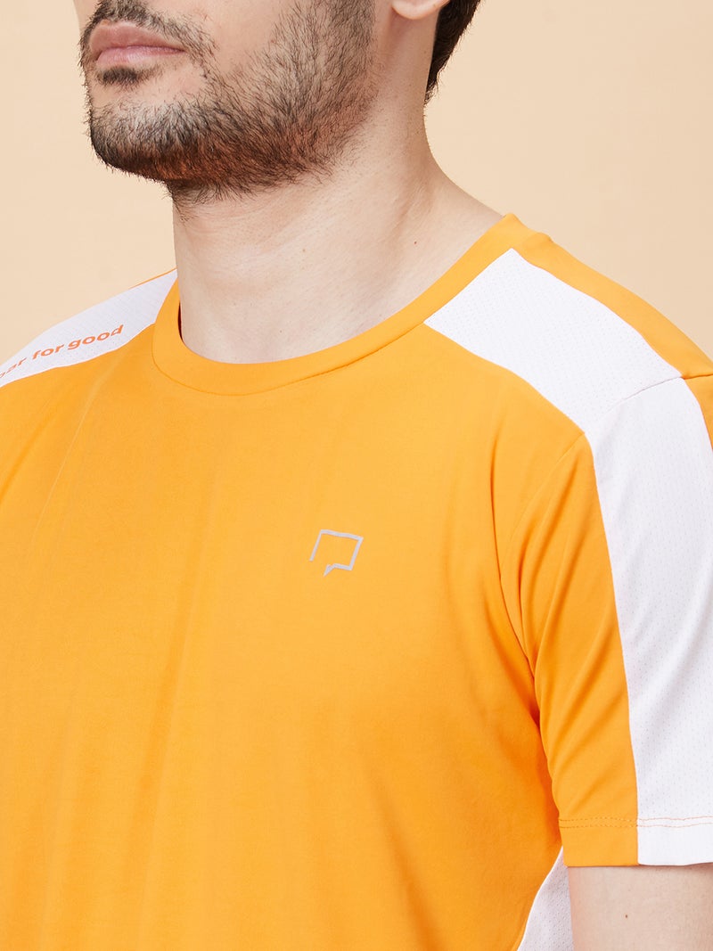 ROAR FOR GOOD Men's Quick Dry Sports T-Shirt | Breathable Lightweight Round Neck Activewear Tee for Gym, Running & Workout | Moisture Wicking Half Sleeve Athletic Shirt - Image 4