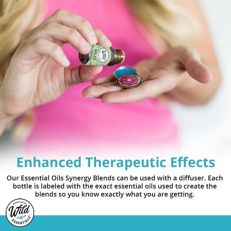 mEssentials Wild Essentials Breathe Easier 100 Pure Essential Oil Synergy Blend 2 Pack 10ml Cool and clearing for Congestion Sinus Allergies stuffy Nose Cold and flu Symptoms Made and Bottled in USA - Image 5