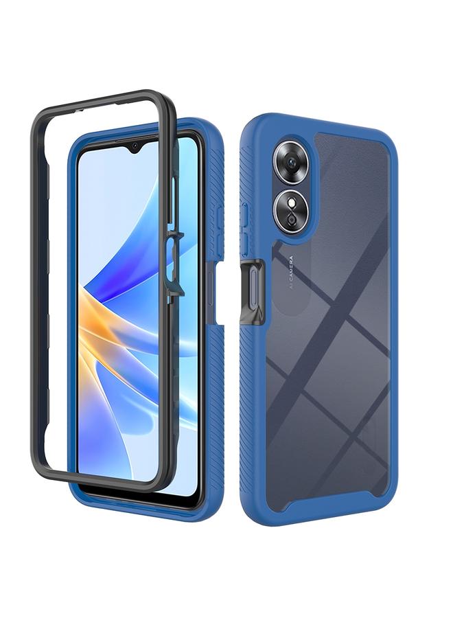 اس-توب جراب لهاتف OPPO A17 4G Starry Sky بلون سادة مقاوم للصدمات مصنوع من مادة TPU الشفافة المقاومة للصدمات - Image 1