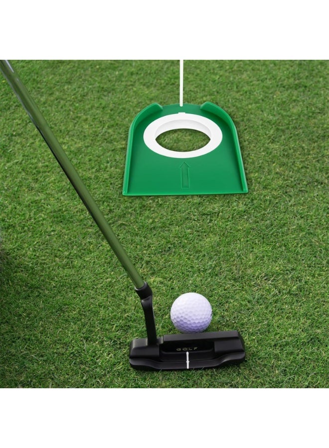 4PCS Golf Putting Cup with Flag Indoor Golf Putting Hole Golf Hole Training Aids - Image 2