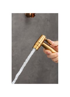 DANUBE HOME Milano Omega Brass Shattaf Snow Gold  - Image 3