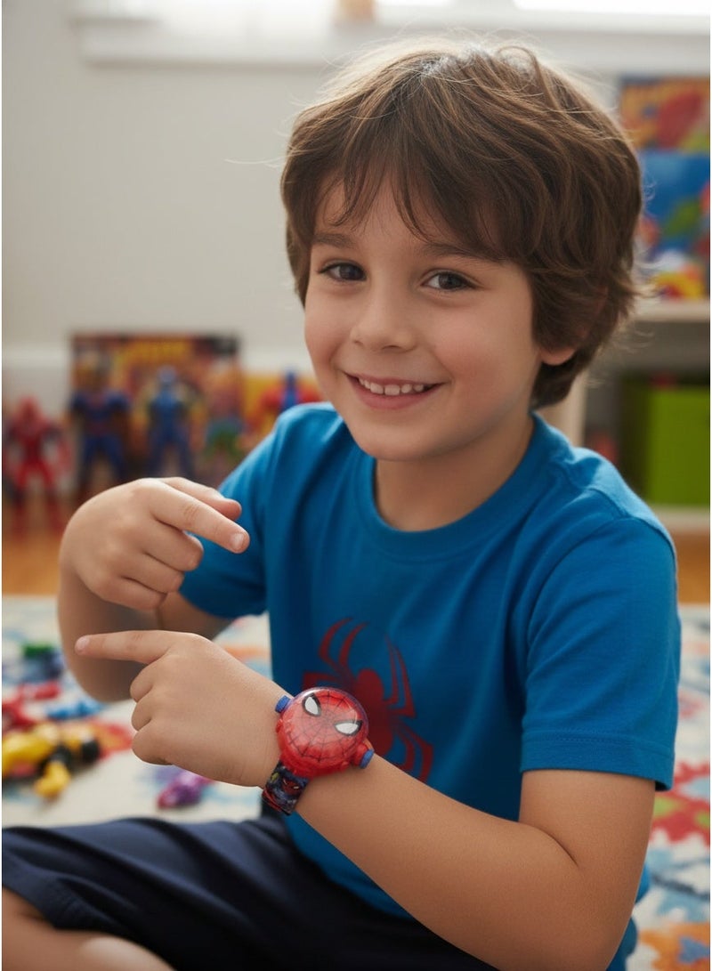 Hero Cartoon Digital Kids Clock - Image 4