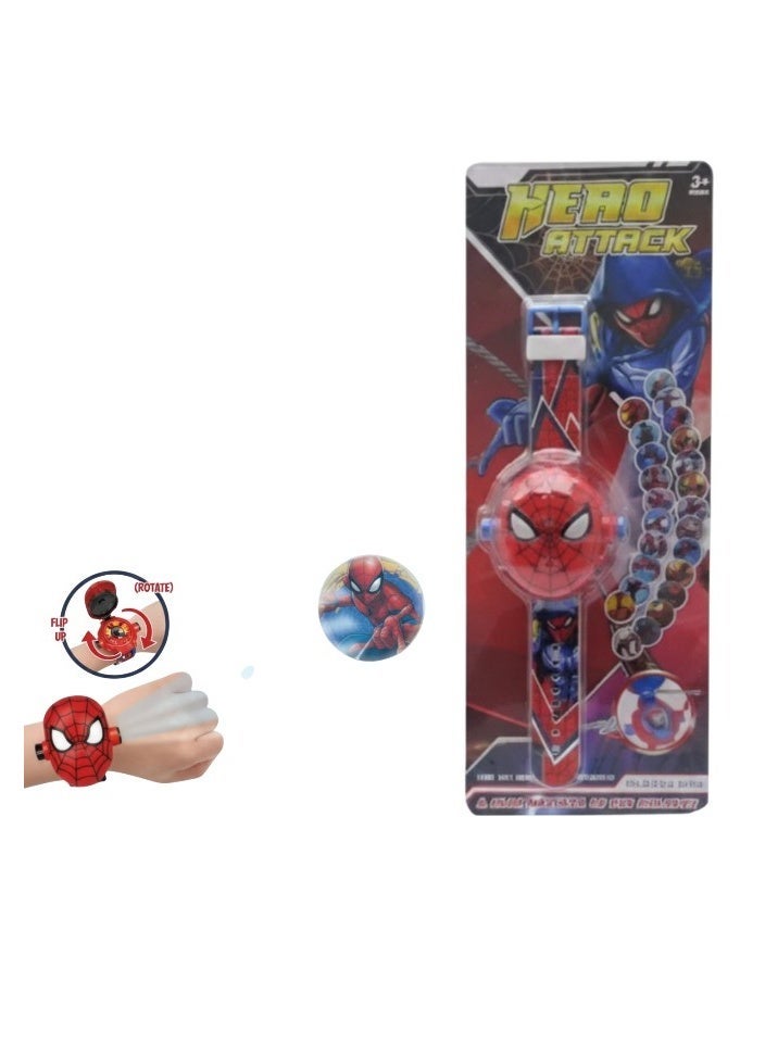 Hero Cartoon Digital Kids Clock - Image 1