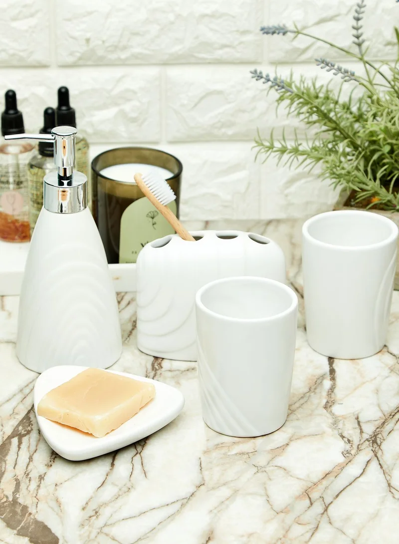 Noire Edit 5 Piece Bathroom Set