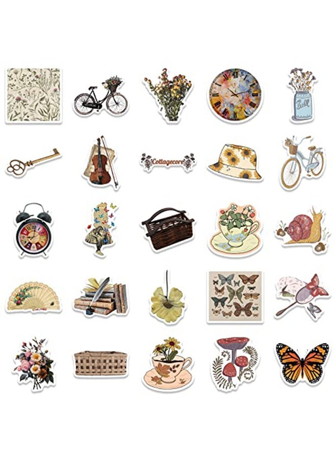 BEBLOSSOM 50 Pcs Beautiful Aesthetic Stickers – Waterproof Vinyl Stickers for Laptops, Water Bottles, Skateboards, Hydro Flasks & More - Image 3