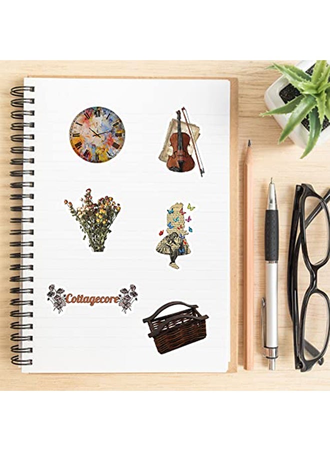 BEBLOSSOM 50 Pcs Beautiful Aesthetic Stickers – Waterproof Vinyl Stickers for Laptops, Water Bottles, Skateboards, Hydro Flasks & More - Image 5