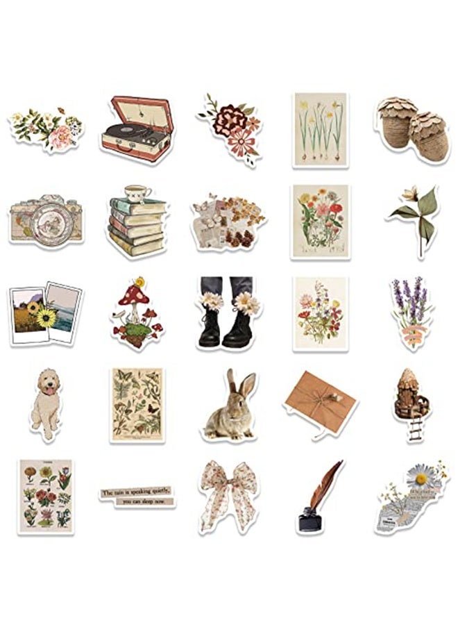 BEBLOSSOM 50 Pcs Beautiful Aesthetic Stickers – Waterproof Vinyl Stickers for Laptops, Water Bottles, Skateboards, Hydro Flasks & More - Image 2