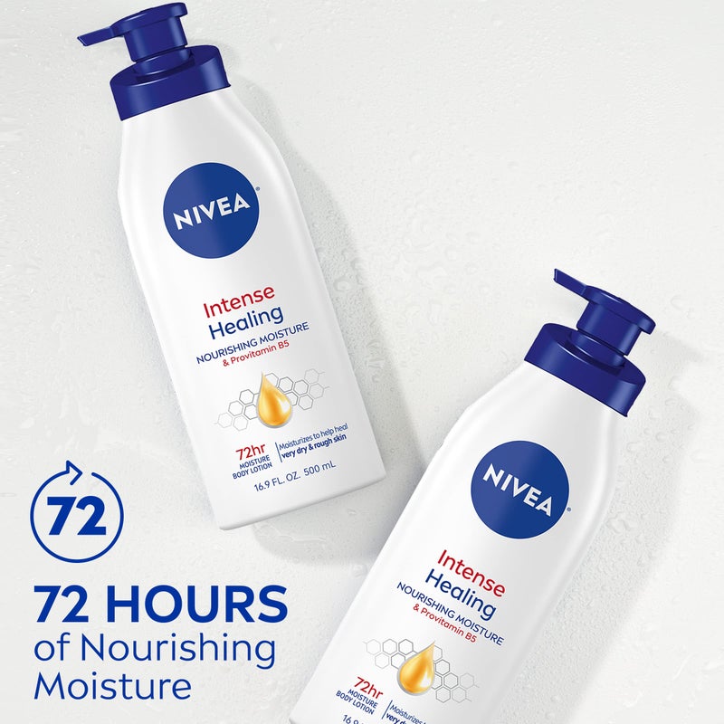 Nivea Lotion Extended Moisture 48Hr 16.9 Ounce Pump (Dry to Very Dry Skin) (500ml) - Image 4