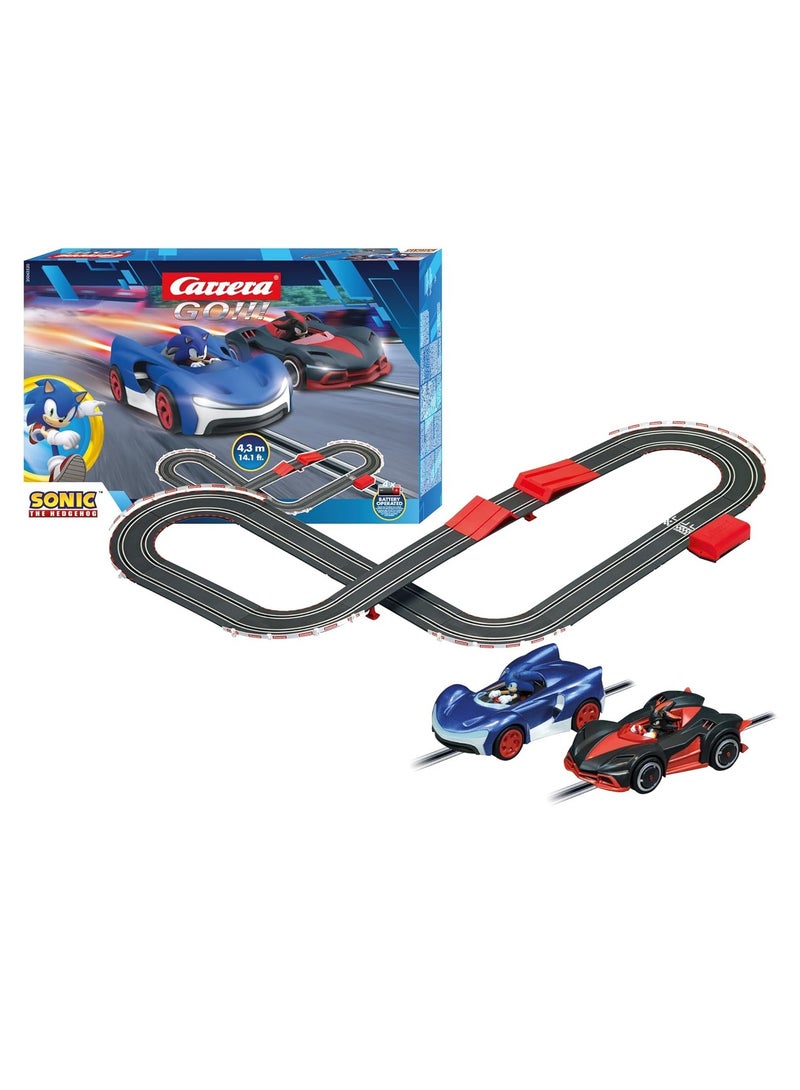 Carrera Sonic the Hedgehog Race Track Set | Exciting Slot Car Racing Action | Perfect for Kids and Fans - Image 1