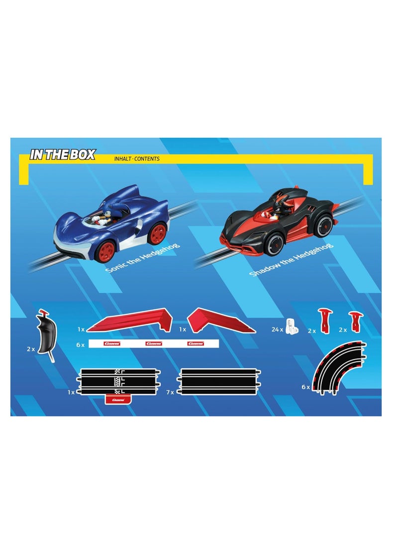 Carrera Sonic the Hedgehog Race Track Set | Exciting Slot Car Racing Action | Perfect for Kids and Fans - Image 2