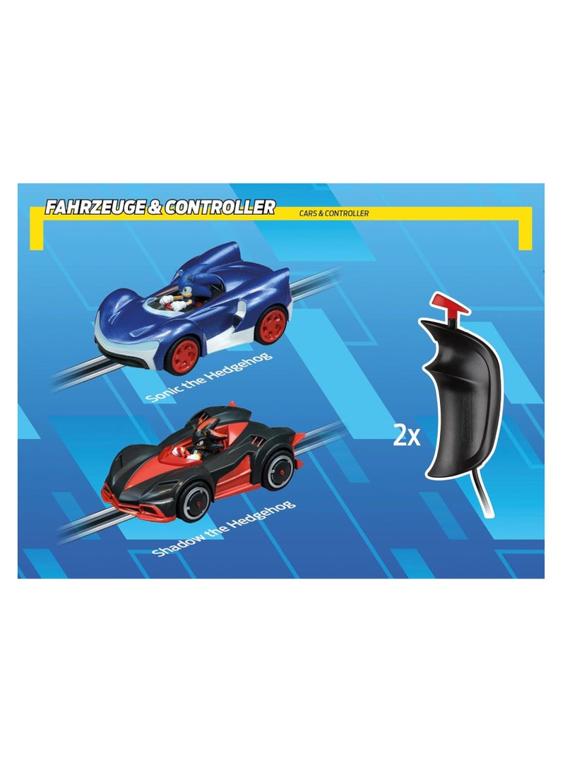 Carrera Sonic the Hedgehog Race Track Set | Exciting Slot Car Racing Action | Perfect for Kids and Fans - Image 3