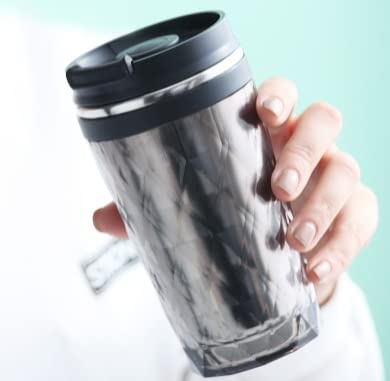 Primetan Stainless Steel Insulated Tumbler Mug 370ML Double Layered Leakproof Hot Cold Beverage Cup with Lid for Kids Adults Random Color - Image 3
