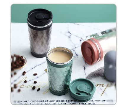 Primetan Stainless Steel Insulated Tumbler Mug 370ML Double Layered Leakproof Hot Cold Beverage Cup with Lid for Kids Adults Random Color - Image 2