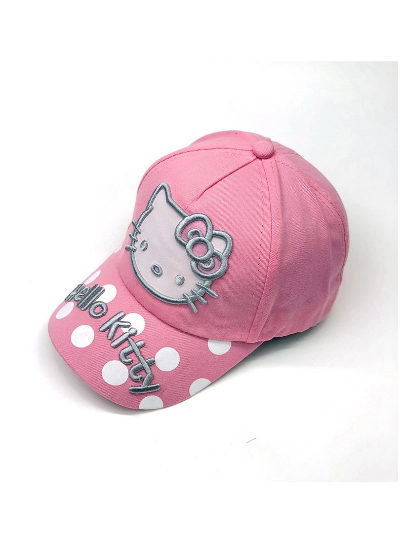 Hello Kitty Hello Kitty Kids Hat Versatile Avisilla Baseball Cap Fashion Cap  - Image 3