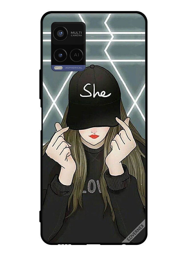 Covernex غطاء حماية لهاتف فيفو Y21 She On Cap - Image 1