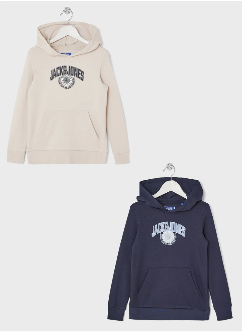 جاك وجونز جونيور Youth 2 Pack Varsity Sweatshirt