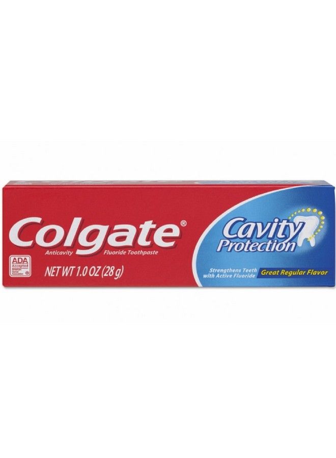 Colgate Cavity Protection Toothpaste Great Regular Flavor 1 Oz (Pack Of 12) - Image 1