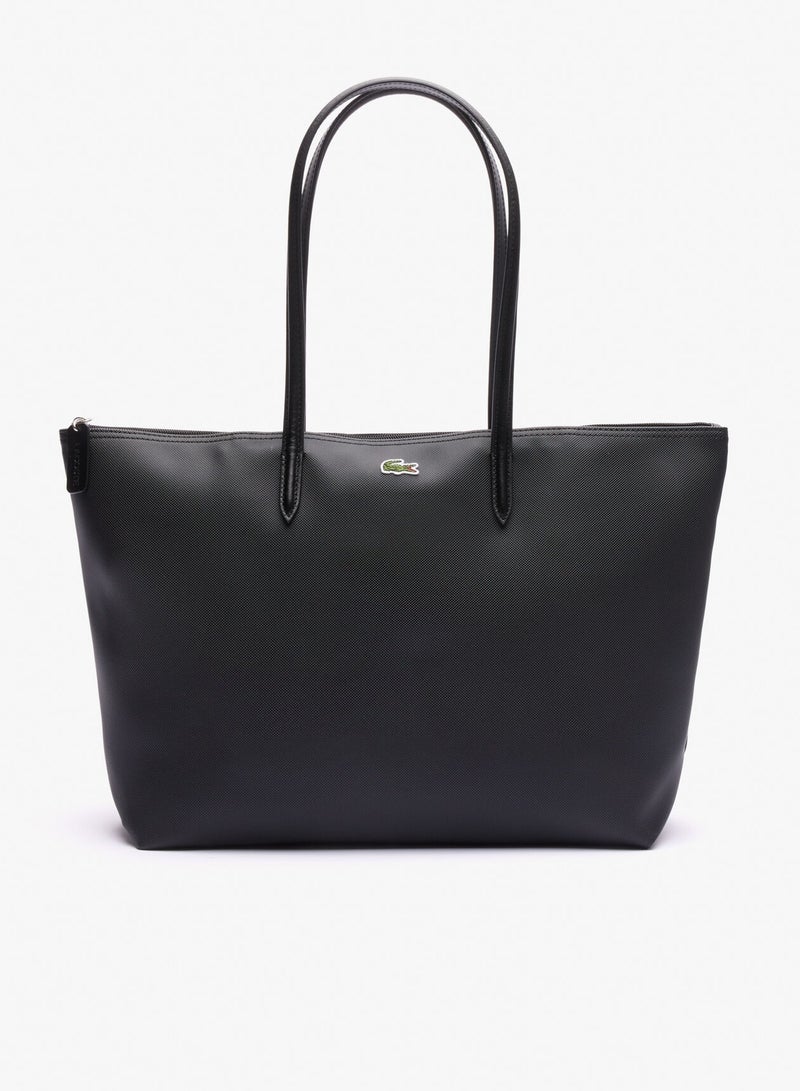 LACOSTE Lacoste Bag Black  Large Fashion Versatile Tote Bag Shoulder Bag Cross-body Bag Handbag  - Image 2