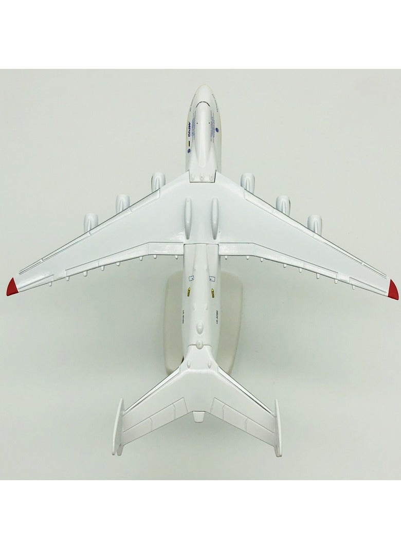 20 سم سبيكة معدنية سوفيتية AR Antonov 225 AN-225 Mriya أكبر نموذج طائرة شحن في العالم عجلات طائرة مصبوبة مناسبة كهدية لمحبي نماذج الطائرات - Image 5