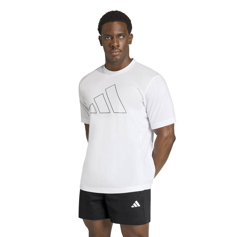 adidas Workout Essentials Feelready Logo Graphic T-Shirt - Image 1