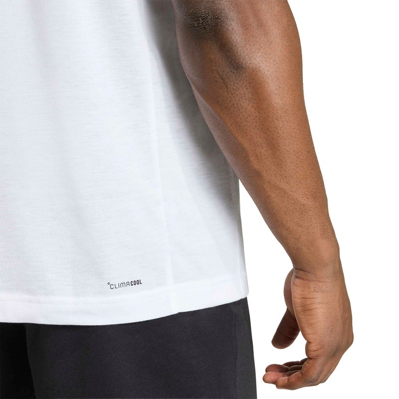 adidas Workout Essentials Feelready Logo Graphic T-Shirt - Image 2