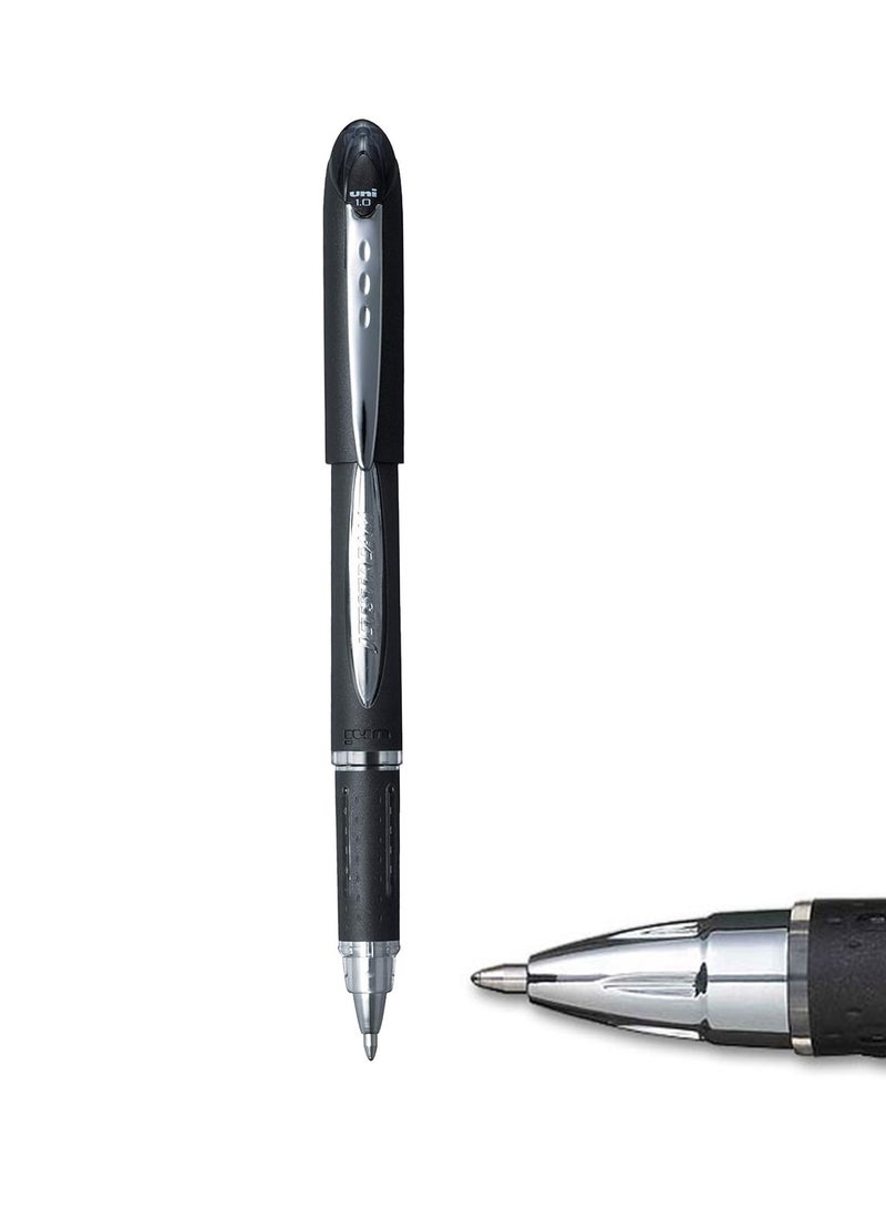 Uniball قلم حبر جاف Jetstream SX210، قطعة واحدة، برأس 1.0 مم، حبر أسود - Image 1