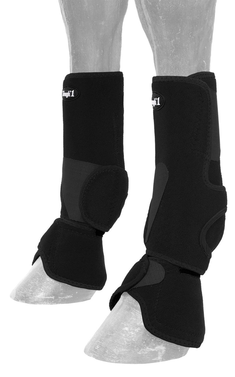 Tough 1 Performers 1st Choice Combo Boots, Black, Medium - Image 1