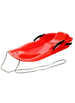 BLOOMING TIME Outdoor Sports Plastic Skiing Boards Sled Luge Snow Grass Sand Board Ski Pad Snowboard With Rope  - Image 1