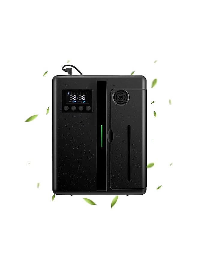 Essential Oil Aroma Diffuser 160ml Aromatherapy Humidifier Fragrance Nebulizing Machine Diffusion Scent Machine Suitable for Home Office Hotel Black