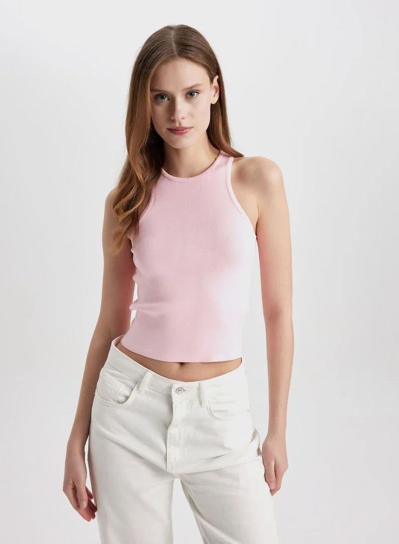 DeFacto Slim Fit Halter Collar Undershirt