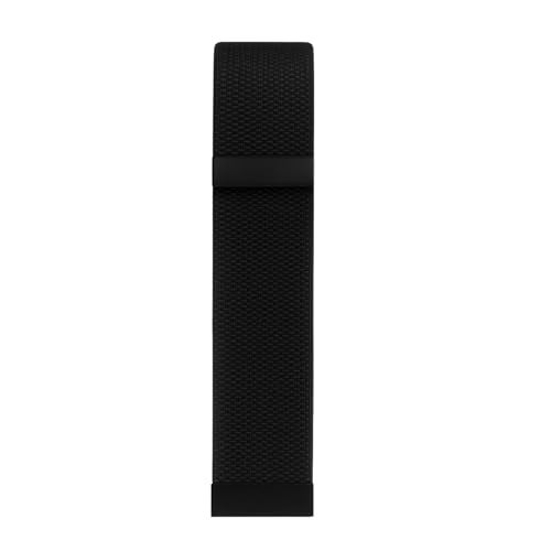 T TECLUSIVE Soft Elastic Cloth Strap Compatible for Whoop Band 4.0 | Stretchable Nylon Sports Strap Replacement Band with Metal Locks | Only Strap for 4.0 (Black) - Image 1